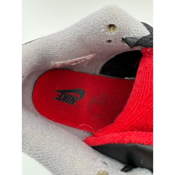 Nike Air Jordon 4 Retro PS Bred Reimagined Sneakers Kids Size 13C - Picture 7 of 8